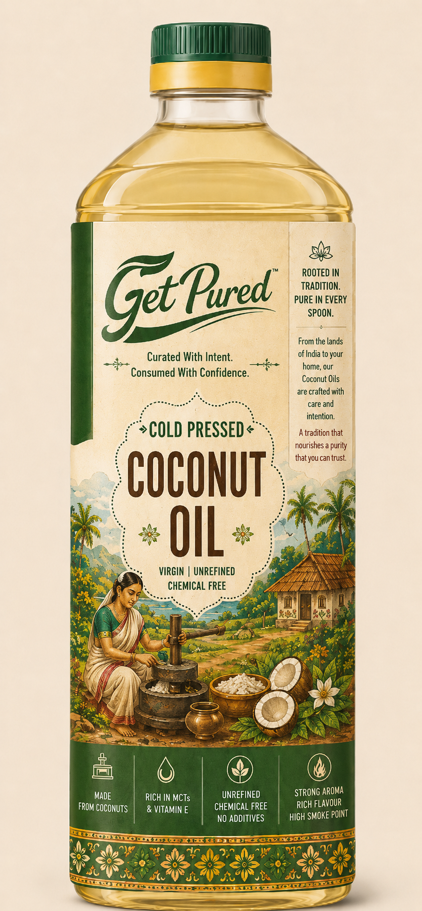 Cold Pressed Coconut Oil
