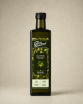 GetPured Cold Pressed Extra Virgin Olive Oil 500ml pack photographed on a warm studio backdrop